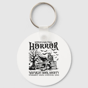 Halloween Horror Midnight Bok Klubb Society Litera Nyckelring