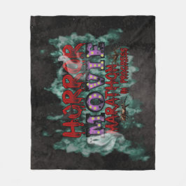 Halloween Horror Movie Marathon In Progress Fleecefilt