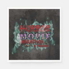 Halloween Horror Movie Marathon In Progress Pappersservett