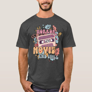 Halloween Horror Movies Älskare Funny Halloween Co T Shirt