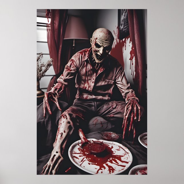 Halloween Horror Movies, Bloody Nightmare Horror Poster (Framsidan)