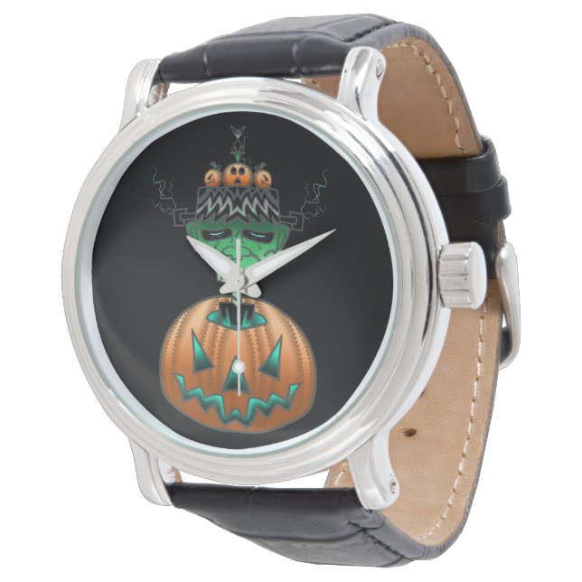 Halloween Horror Punk Zombie Armbandsur (Vinklad)