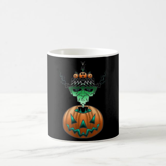 Halloween Horror Punk Zombie Kaffemugg (Center)