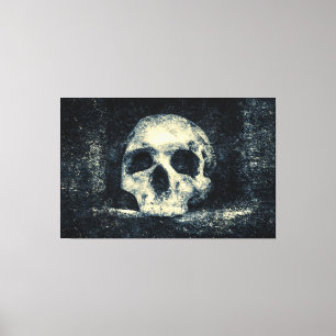 Halloween Horror Skull Canvastryck