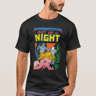 Halloween Horror Vintage Mummy Zombie Tecknad Bok T Shirt