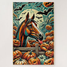 Halloween Horse 1000 Biet Puzzle