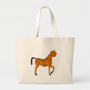 Halloween Horse Jumbo Tygkasse