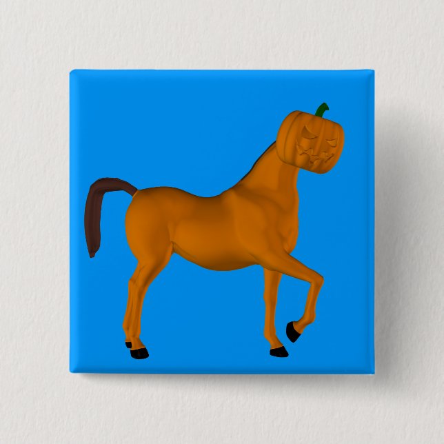Halloween Horse Knapp (Framsida)