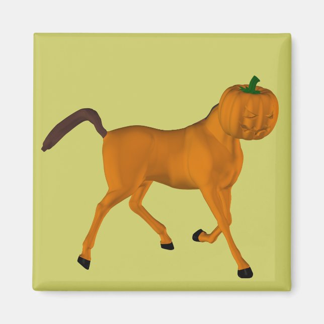 Halloween Horse Magnet (Framsidan)