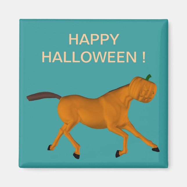 Halloween Horse Magnet (Framsidan)