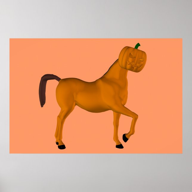Halloween Horse Poster (Framsidan)