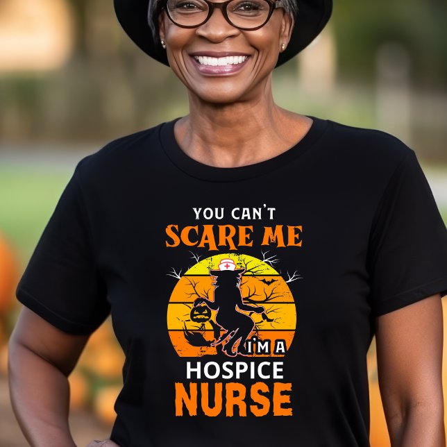 Halloween Hospice Nurse T Shirt (Skapare uppladdad)