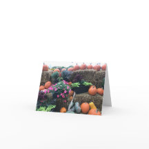 Halloween Höst Höst Pumpa Notkort