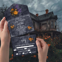 Halloween Höst Oktober Orange Ros bröllop