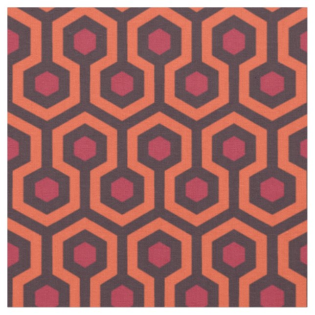 halloween hotellmatta tyg (Närbild)