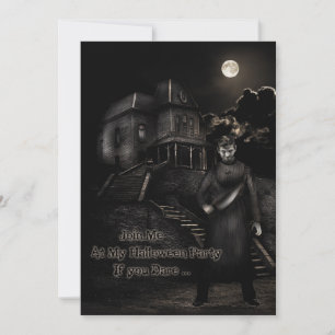 Halloween House Party-inbjudan Inbjudningar