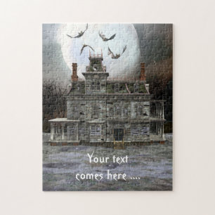 Halloween House Puzzle Pussel