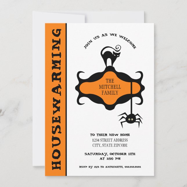 Halloween HouseuppvärmParty (Framsida)