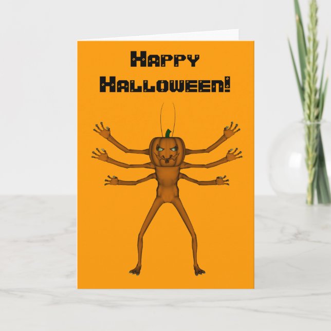 Halloween Hugs Kort (Framsida)