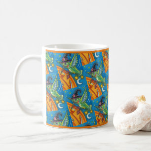 HALLOWEEN HUMINGBIRD & JACK O LANTERN STOLLIG KAFFEMUGG