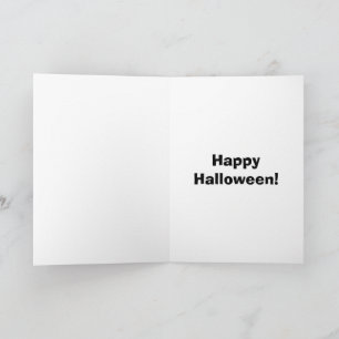 Halloween Humor-hälsningskort Kort