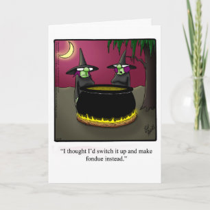 Halloween Humor-hälsningskort "Spectickles" Kort