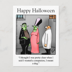 Halloween Humor Postcards ’Spectickles’ Vykort