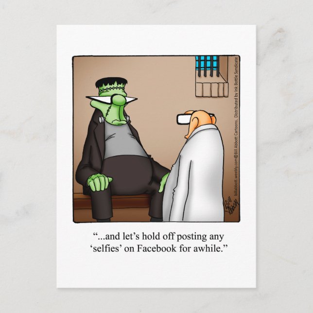 Halloween Humor Postcards ’Spectickles’ Vykort (Framsida)