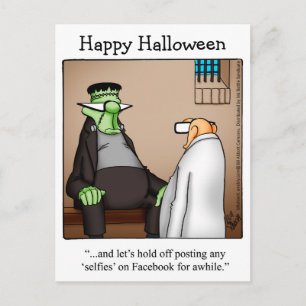 Halloween Humor Postcards ’Spectickles’ Vykort