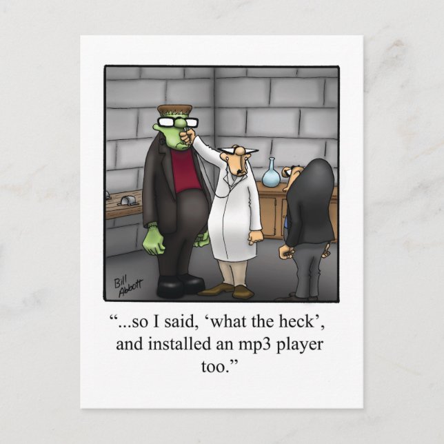 Halloween Humor Postcards ’Spectickles’ Vykort (Framsida)