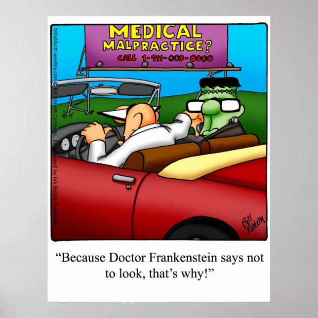 Halloween Humor Poster Gift "Spectickles" (Framsidan)