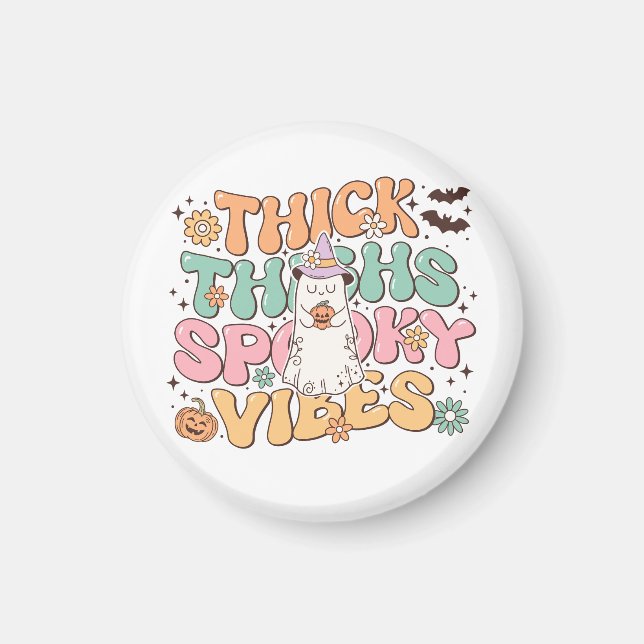 Halloween Humor Spooky Magnet (Framsidan)