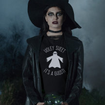 Halloween Humor T-shirt. Holey Lakan Det är en Gho