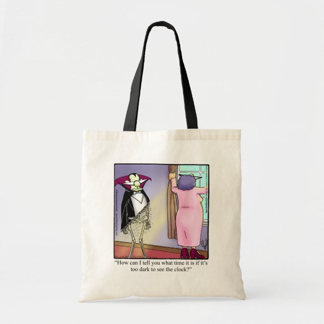Halloween Humor Tote Bag Gift Tygkasse (Framsidan)