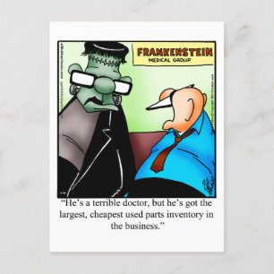 Halloween Humor vykort