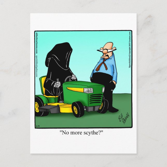 Halloween Humor vykort (Framsida)