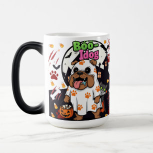 Halloween Hund "Boo Idog" Spooky Tass med Kat Magisk Mugg