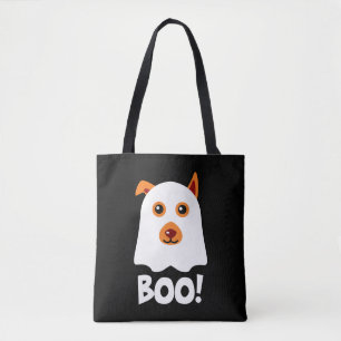 Halloween Hund Boo Tygkasse