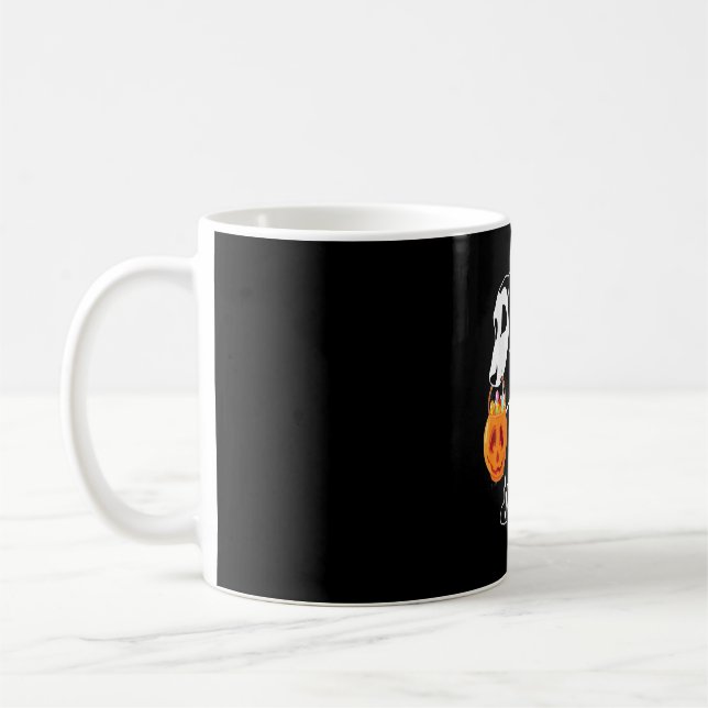 Halloween hund costume kaffemugg (Vänster)