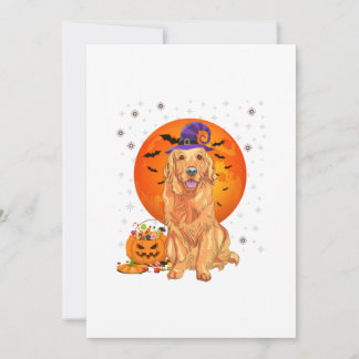 Halloween Hund Golden Retriever Meddelande