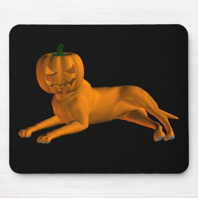 Halloween Hund Musmatta (Framsidan)