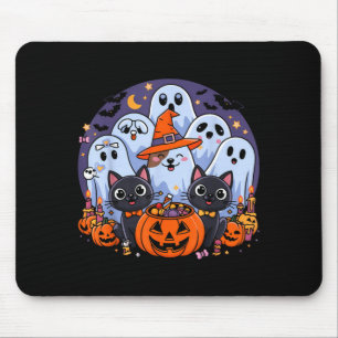 Halloween Hund Spöke Rolig Halloween Hund Män Kvin Musmatta