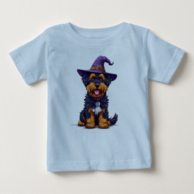 Halloween Hund T Shirt (Framsida)