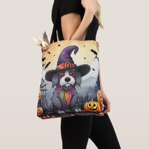 Halloween Hund Tygkasse