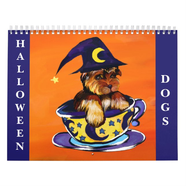 HALLOWEEN HUNDAR KALENDER (Omslag)