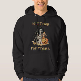 Halloween Hundar kommer att leta efter Treats Hood Hoodie