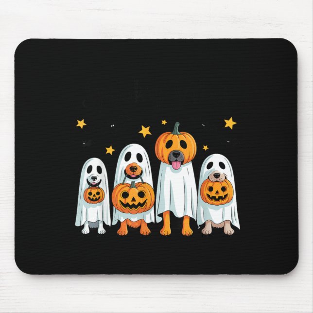 Halloween Hundar Kusliga Vibbar Musmatta (Framsidan)