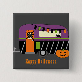 Halloween husvagn knapp