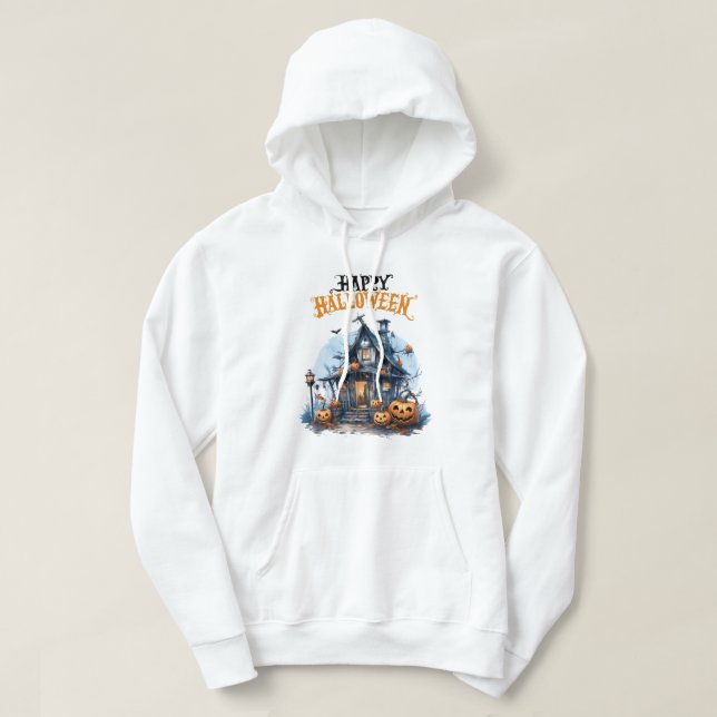 Halloween Huva Tröja Hoodie (Design framsida)