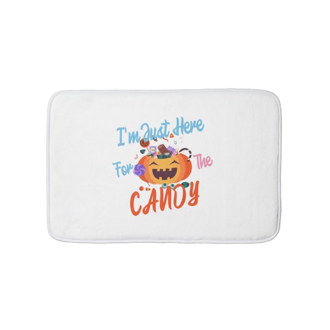 Halloween i en möjlighet att vara verkligen badrumsmatta (Framsidan)